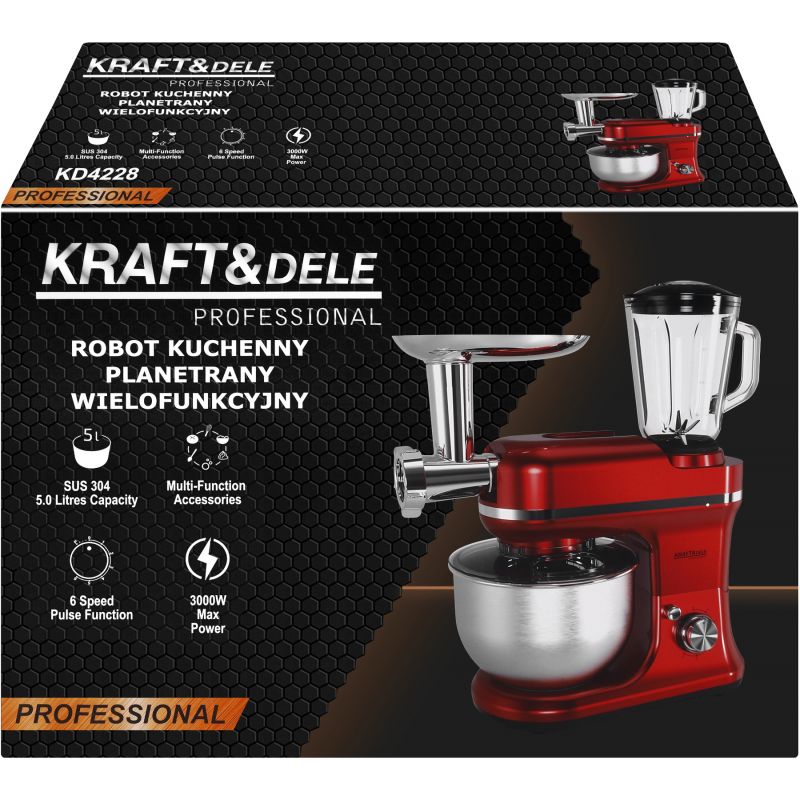 Robot planetarny wielofunkcyjny 3000W 5L KD4228