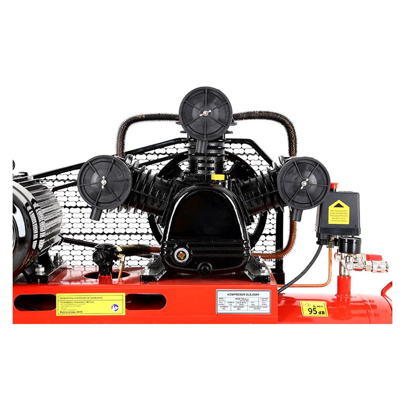 Kompresor Olejowy 200L 3 Tłoki 400V KD408