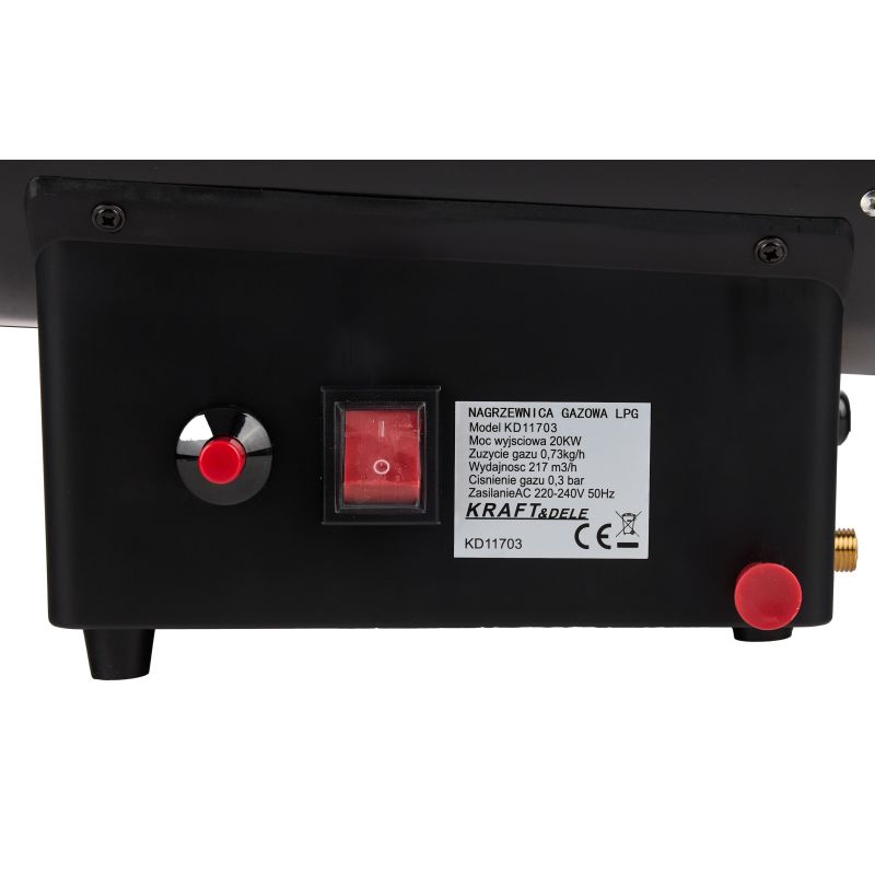 Nagrzewnica gazowa 20kW KD11703
