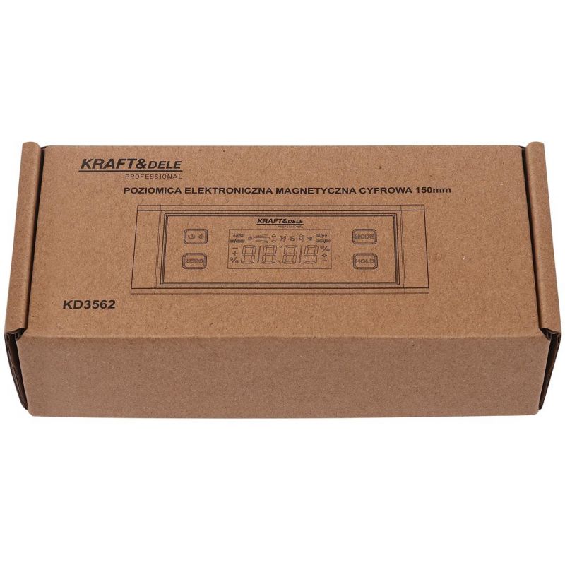 Poziomnica elektr.magnetyczna cyfr. 150 mm KD3562