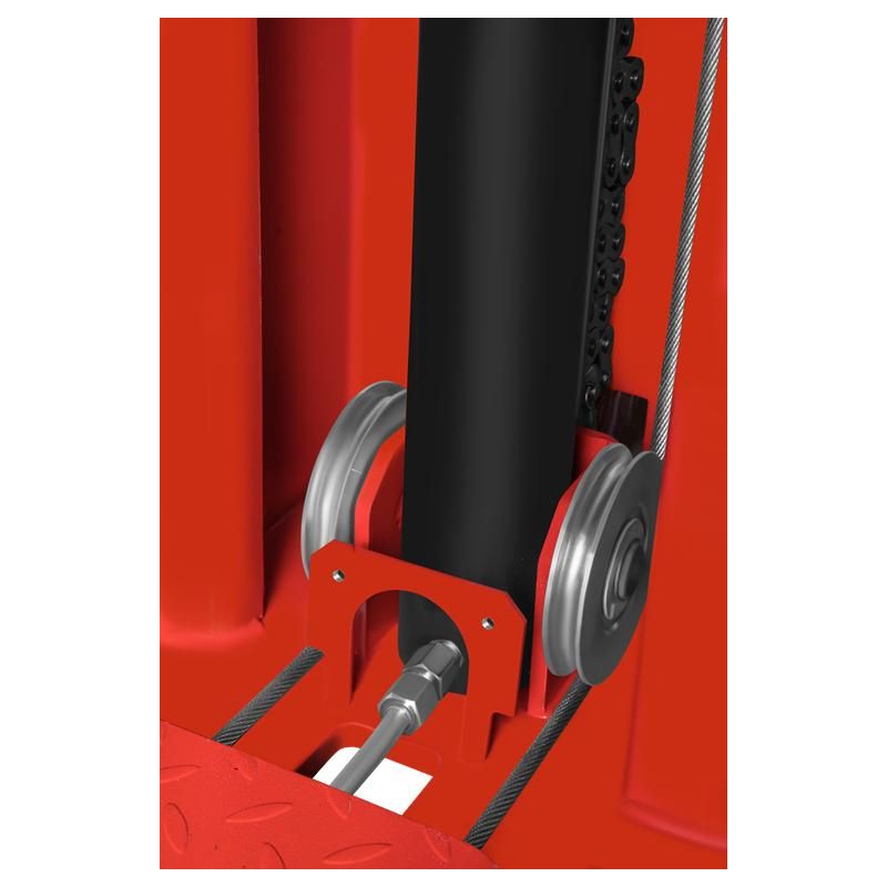 Podnośnik kolumnowy hydrauliczny półautomatyczny 230V KD5816