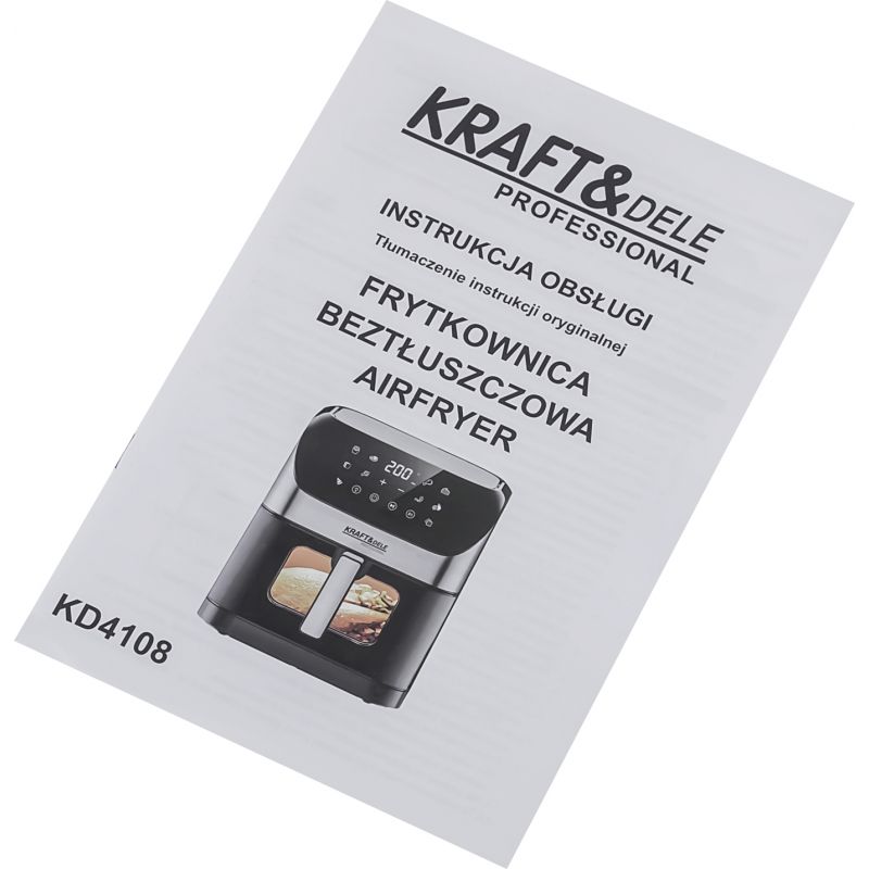 Bezolejová fritéza Airfryer 6 l, model KD4108