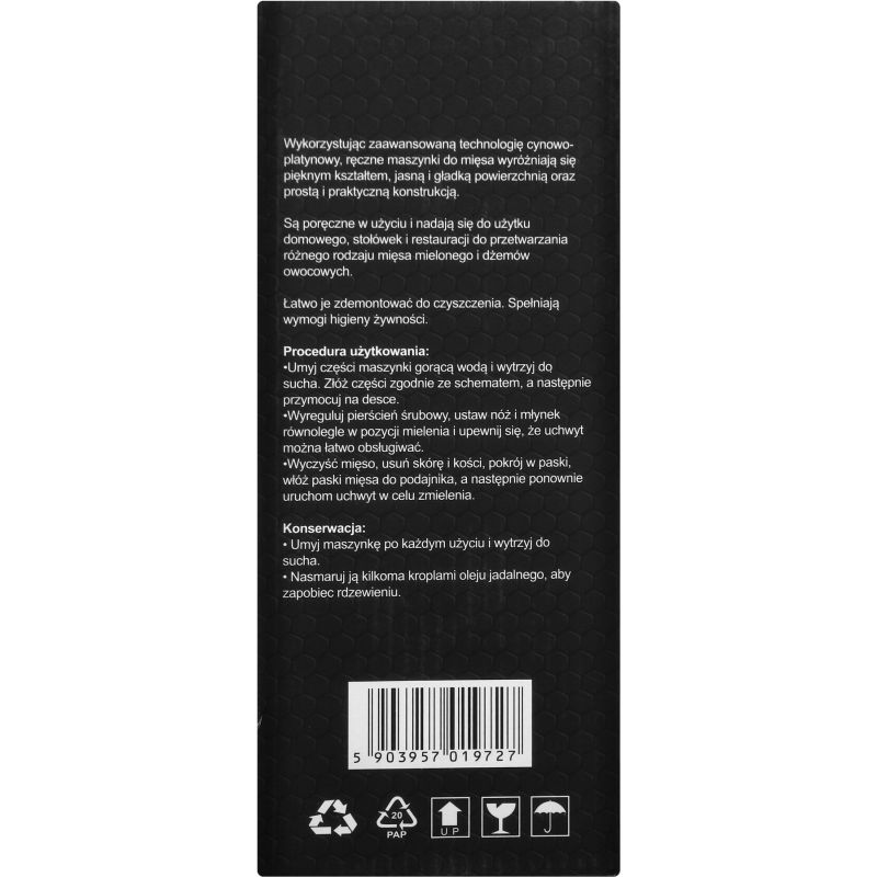 Maszynka ręczna do mielenia rozm.8 KD4191