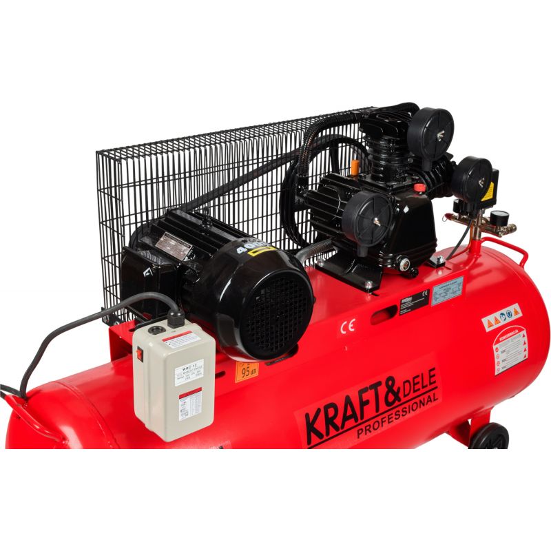 Kompresor Olejowy 200L 3 Tłoki 400V KD408