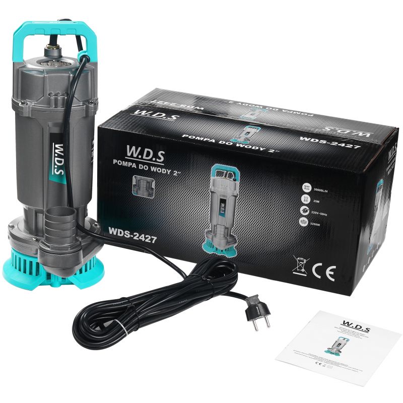 Pompa do wody 3200W 2" 30000l/h WDS2427