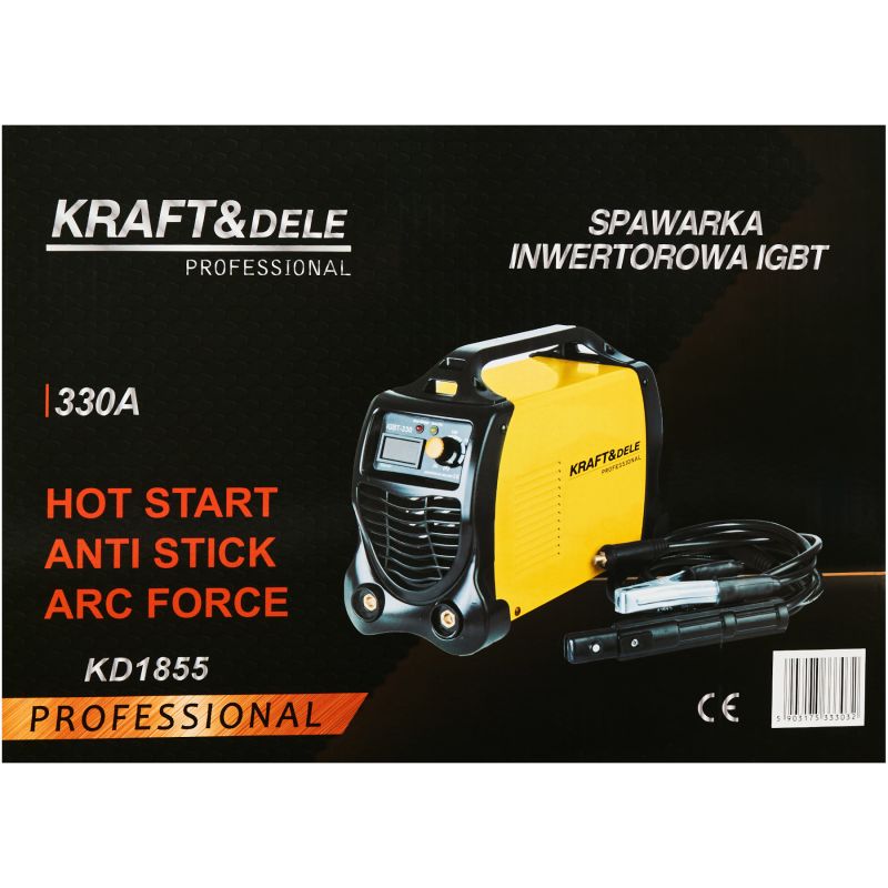 Spawarka inwertorowa IGBT 330A KD1855