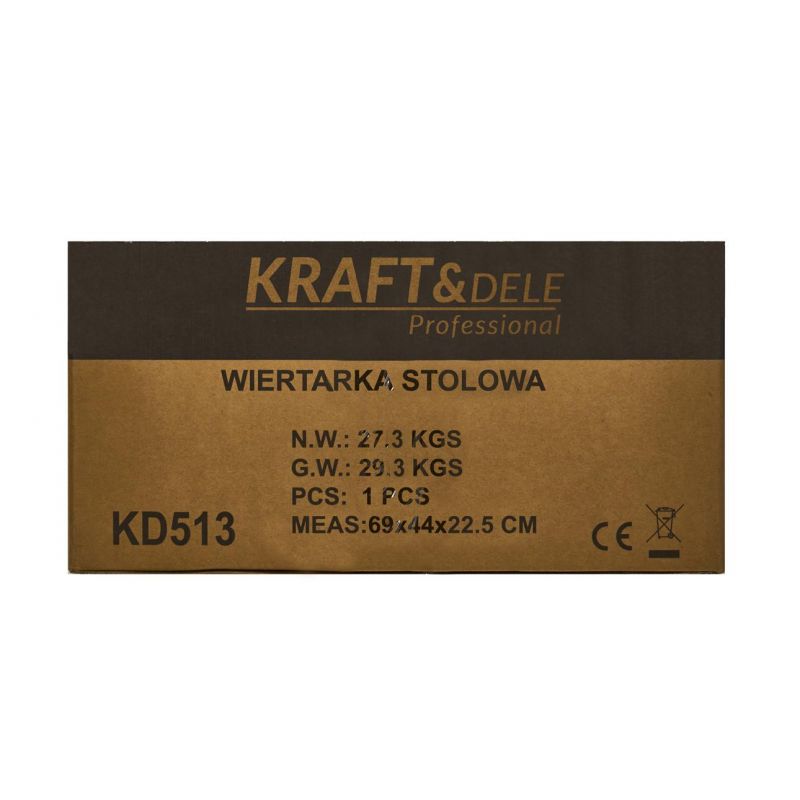 Wiertarka kolumnowa stołowa 1450W KD513