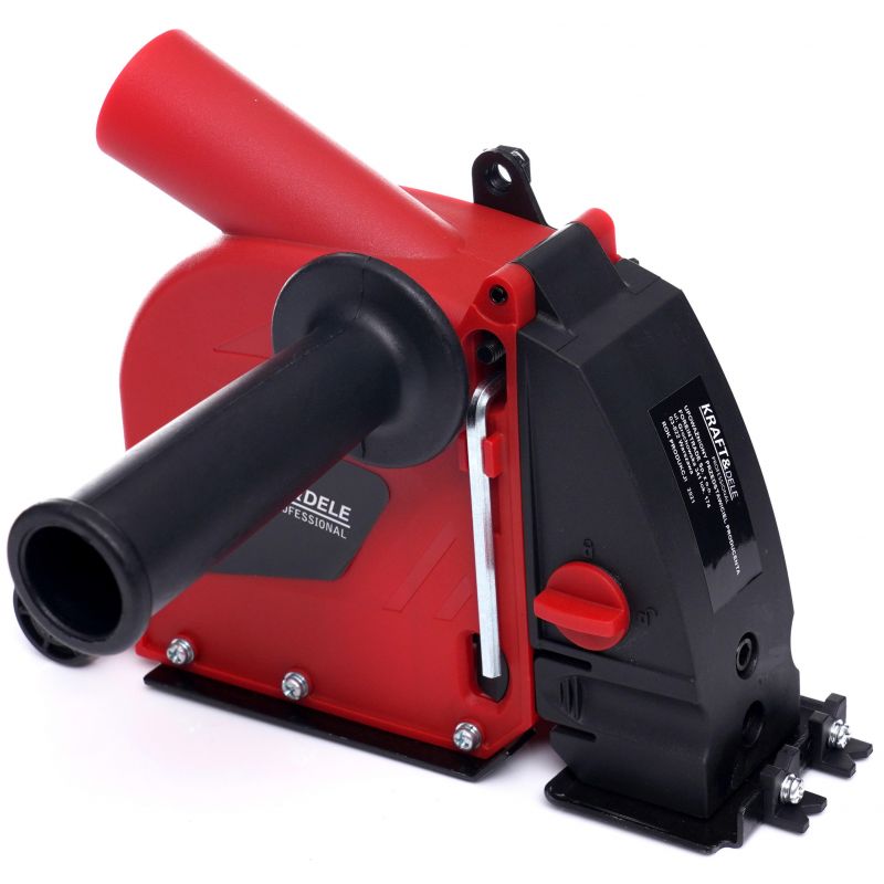 Osłona przeciwpyłowa z funkcją odsysania do szlifierki bruzdownicy 115/125mm KD1977