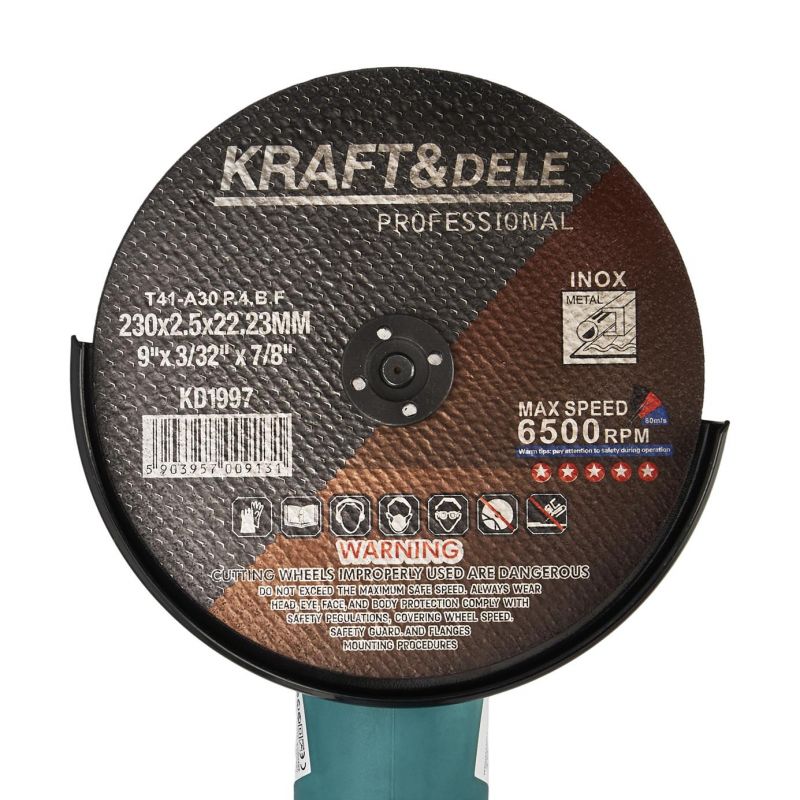 Tarcza do metalu 230x2,5x22,23 mm KD1997