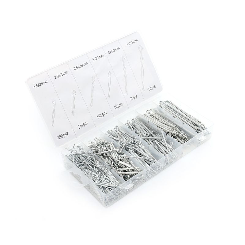 Zawleczki proste 1000 szt. KD10509