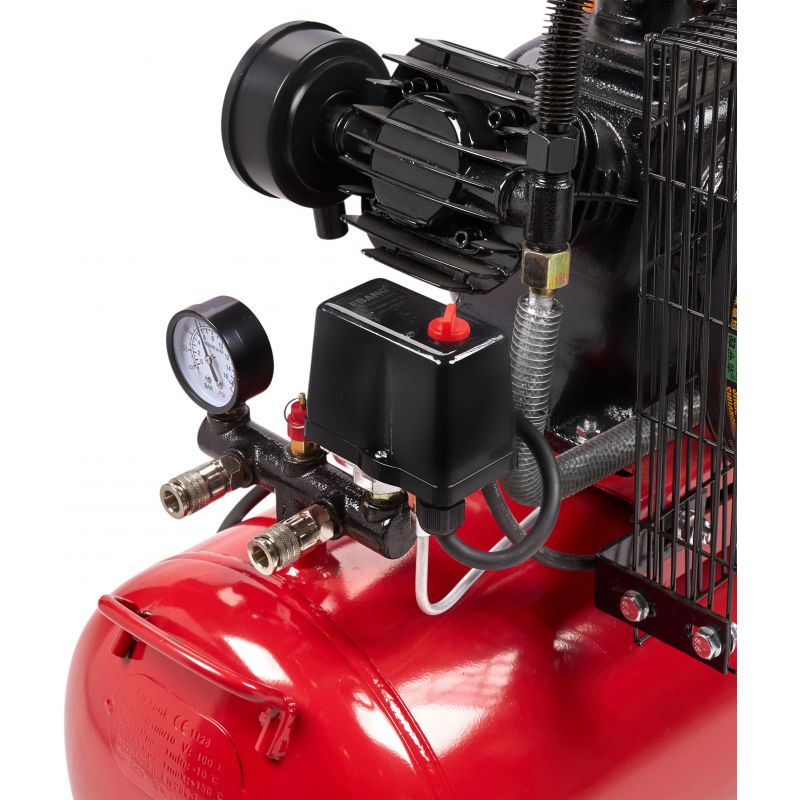 Kompresor olejowy 100L 3 Tłoki KD1477 + Seperator