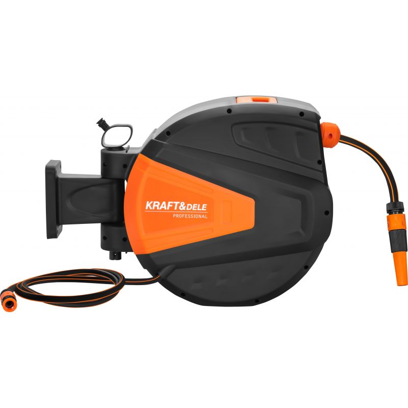 Wąż ogrodowy zwijany 30M+2M 1/2" KD2153