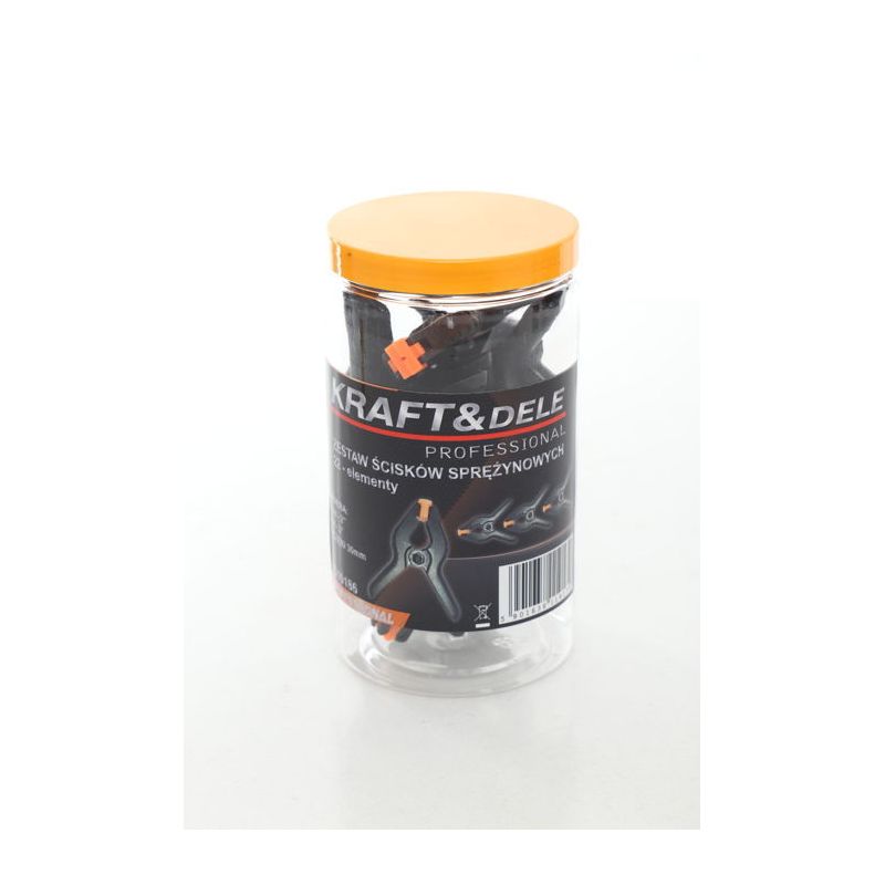 Zestaw ścisków sprężynowych 2/3' KD10186