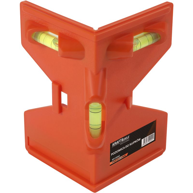 Poziomica kątowa do słupków narożna KD10562