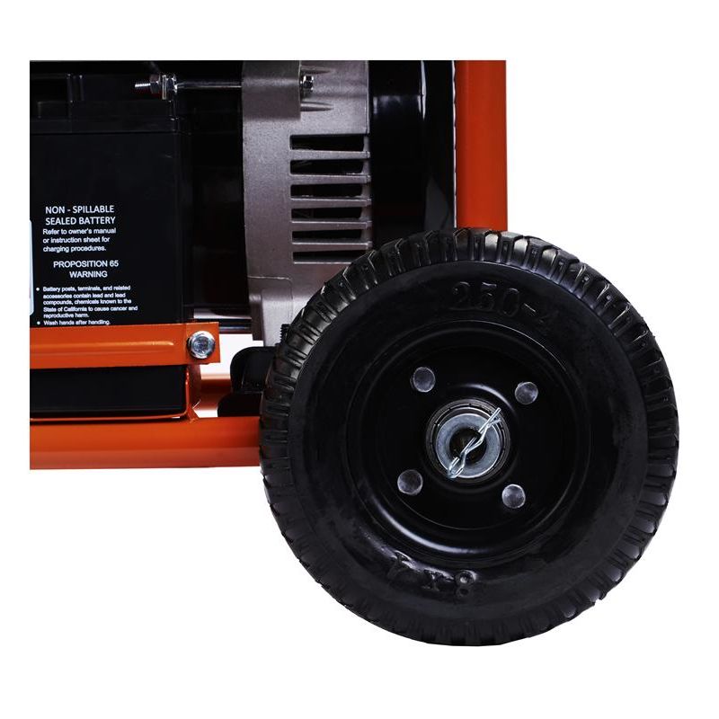 Generátor produkuje 7500 W, 230/400 V, model KD147