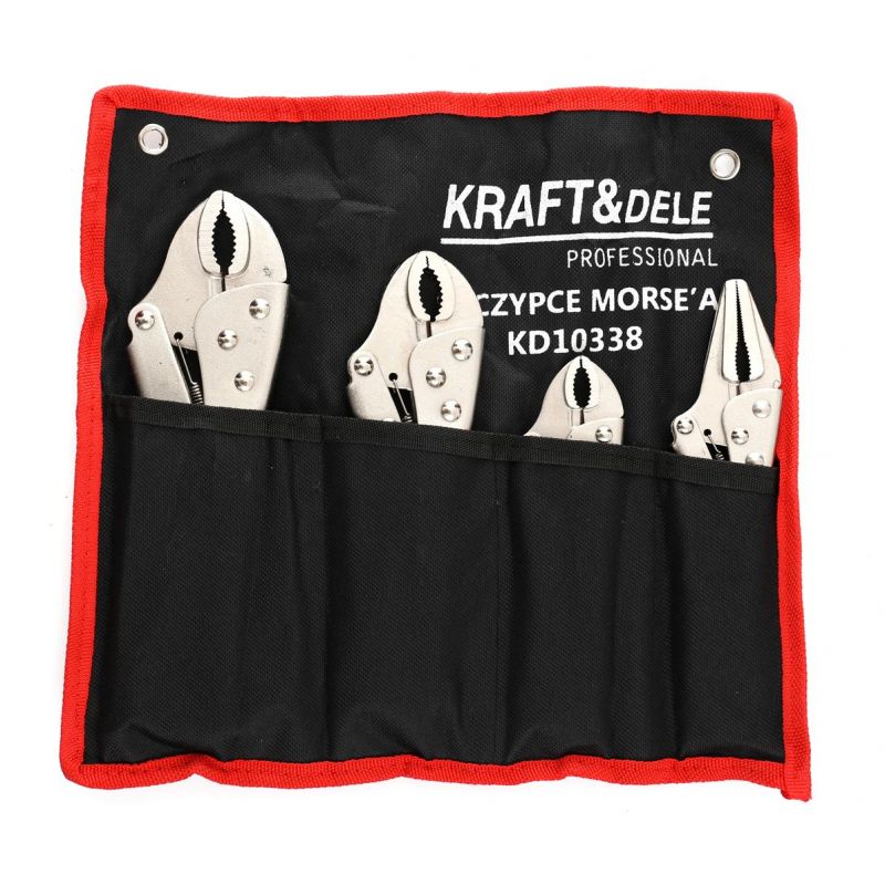 Szczypce zaciskowe morsea 4 elementy KD10338