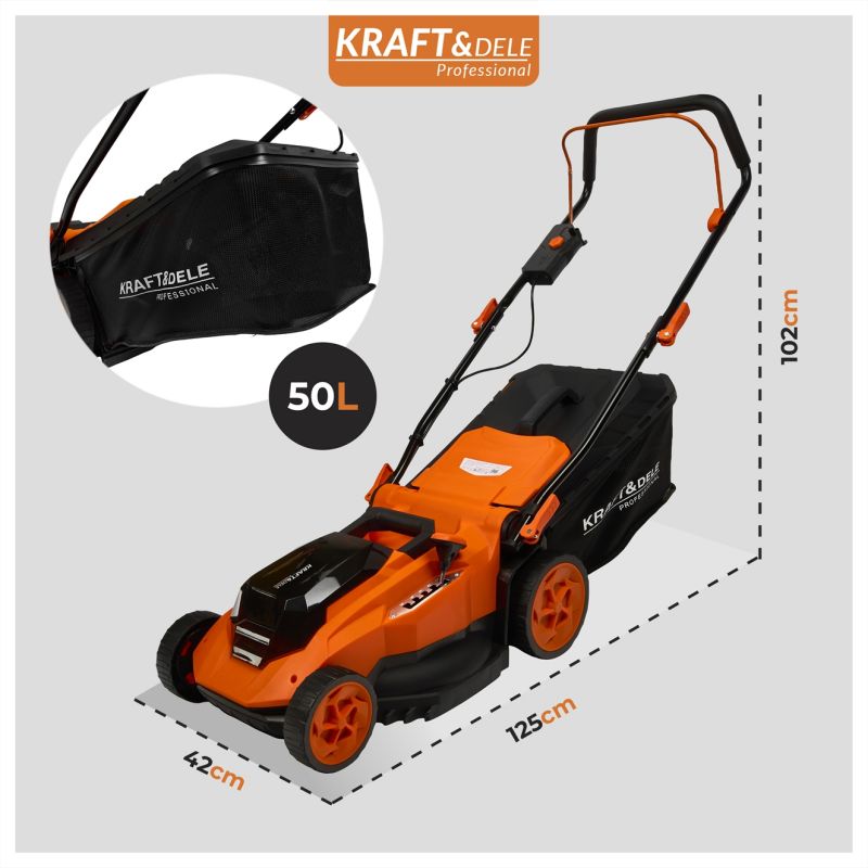 Akumulátorová kosačka 50 l, 38 cm, 40 V, model KD5411