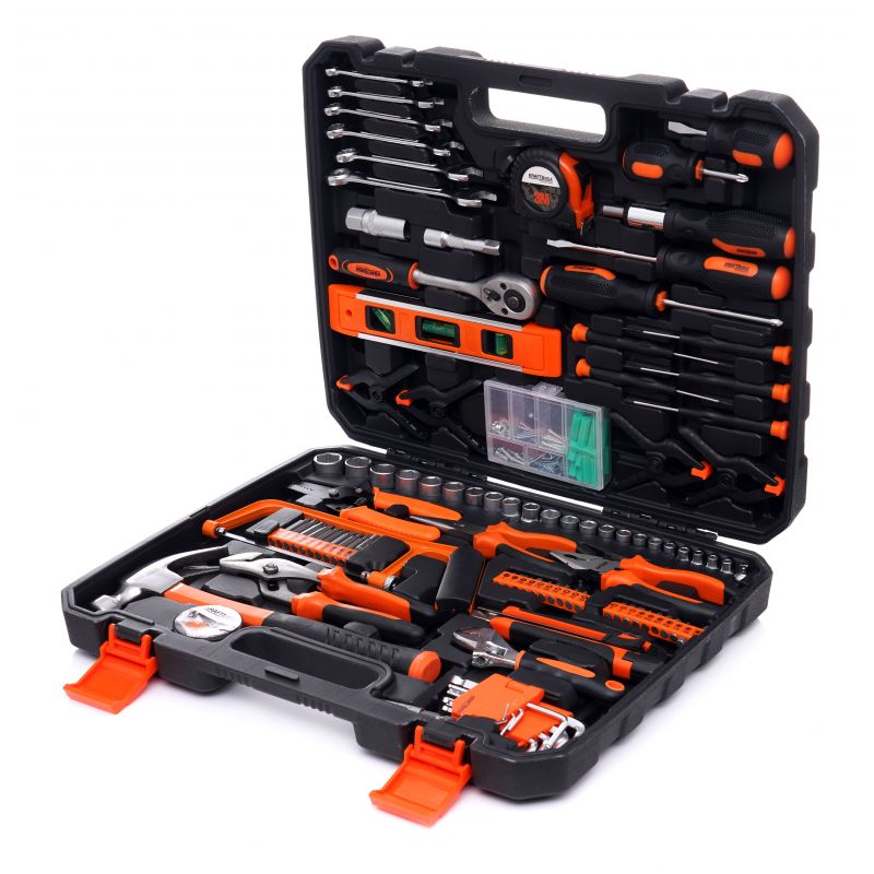 Zestaw narzędzi 168el. KD10837