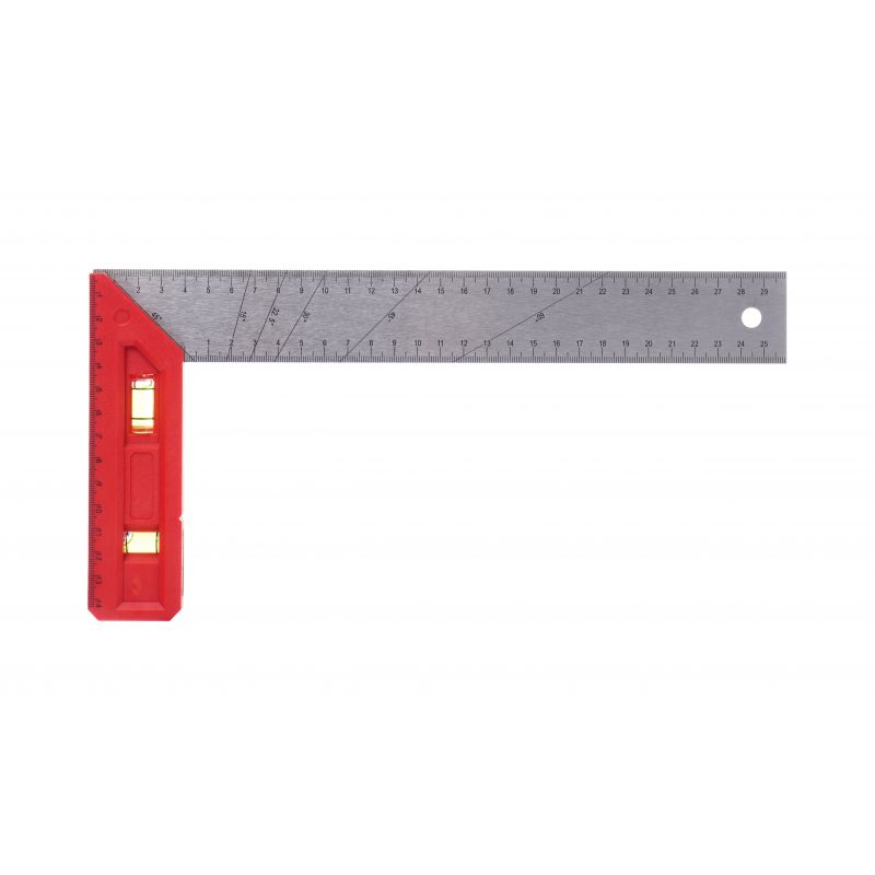 Kątownik z poziomicą 300mm KD10727