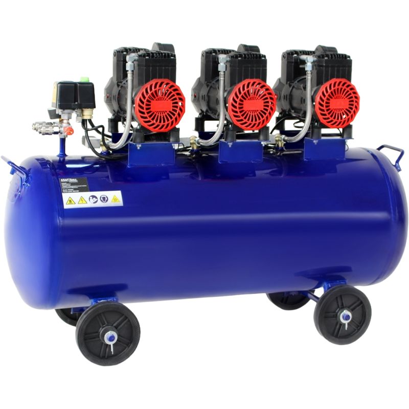 Kompresor bezolejowy 100L 6000W 660L/MIN niebieski KD4094