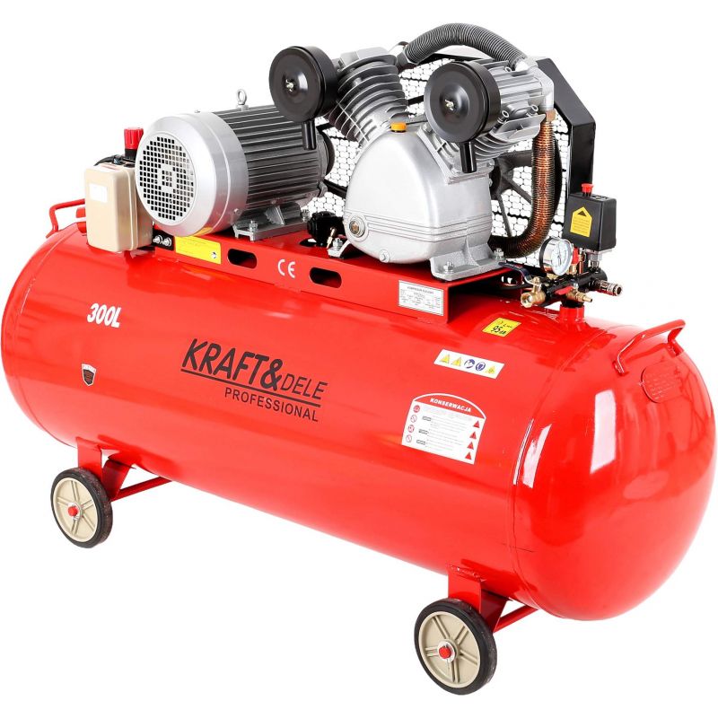 Olejový kompresor 300L 400V KD1410, so separátorom