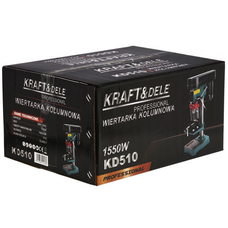 Wiertarka kolumnowa 1550W KD510