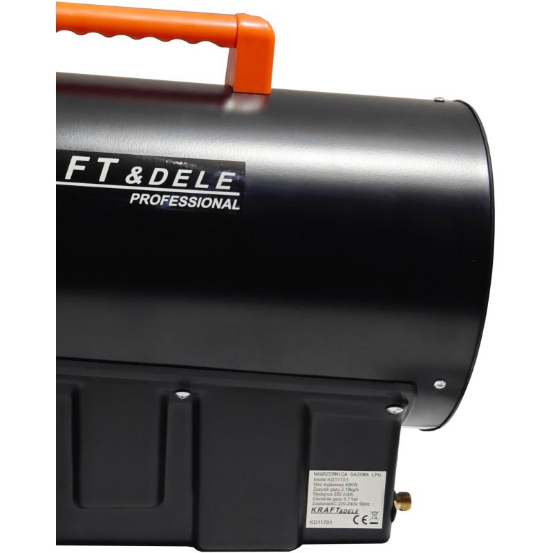 Nagrzewnica gazowa 40kW Termostat / Reduktor KD11701