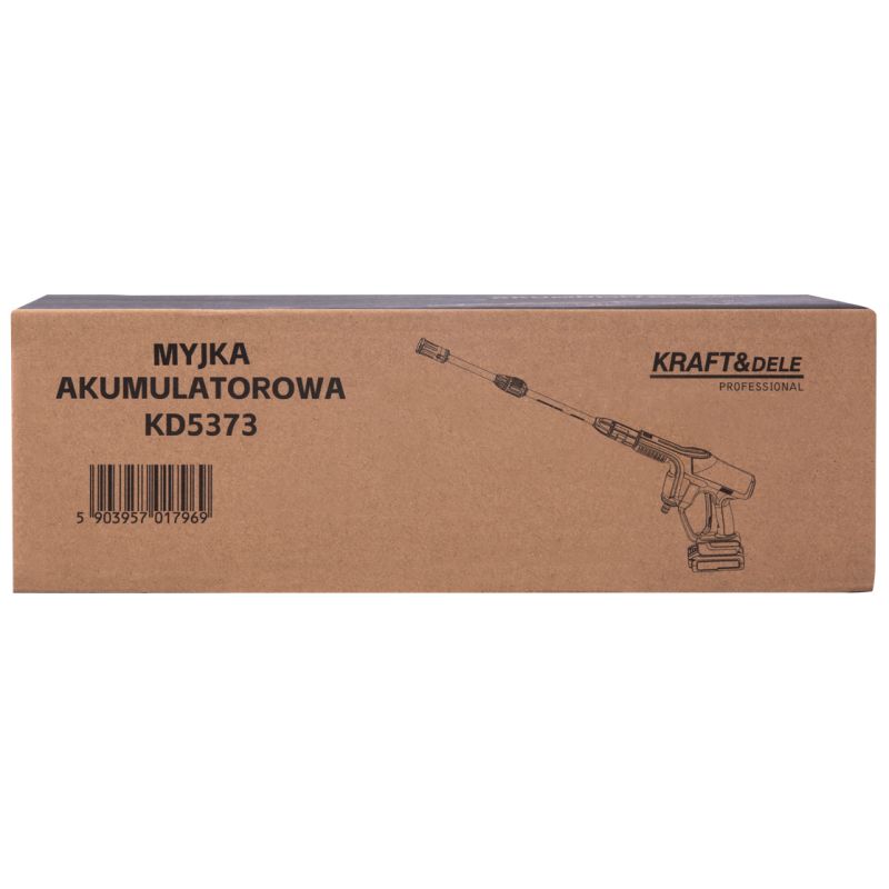 Myjka wysokociśnieniowa akumulatorowa 21V 3Ah KD5373