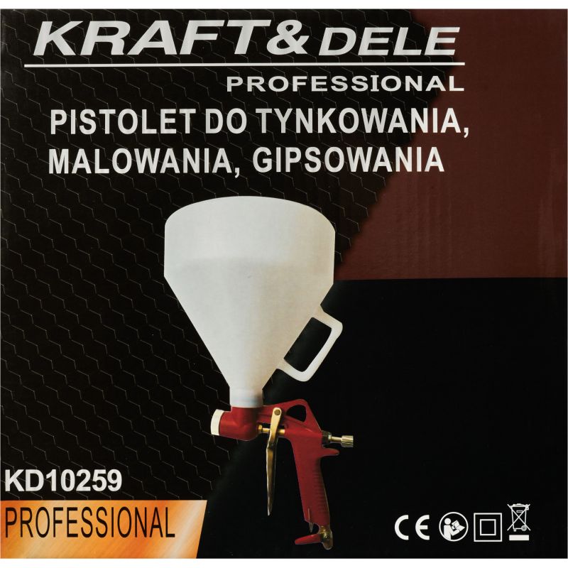 Pistolet do tynków 5L KD10259