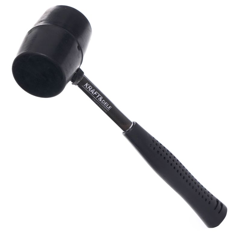 Młotek gumowy z metalową rączką 120z KD901