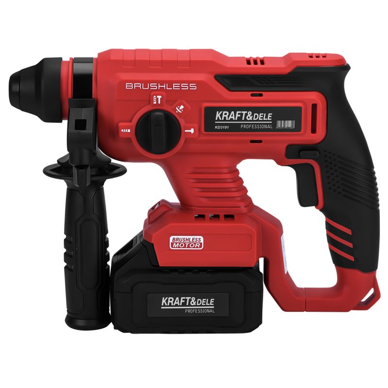 Młot udarowy akumulatorowy 21V 3J BEZSZCZOTKOWY 2 x 4Ah KD3191