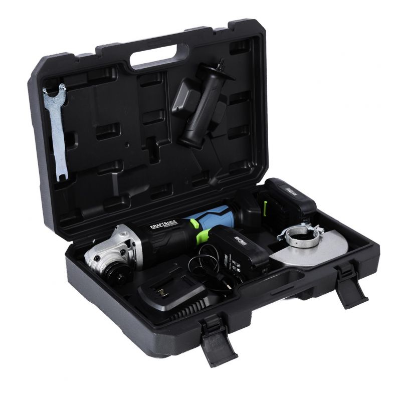 Szlifierka kątowa akumulatorowa 21V - zestaw KD3405