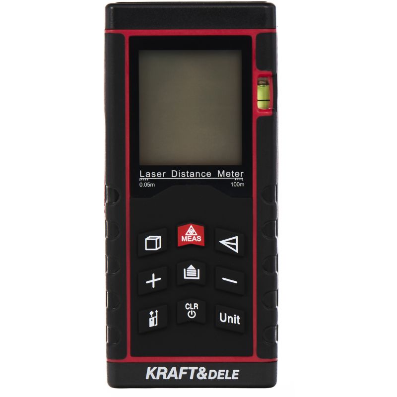 Laserowy miernik cyfrowy dalmierz 100m KD10408