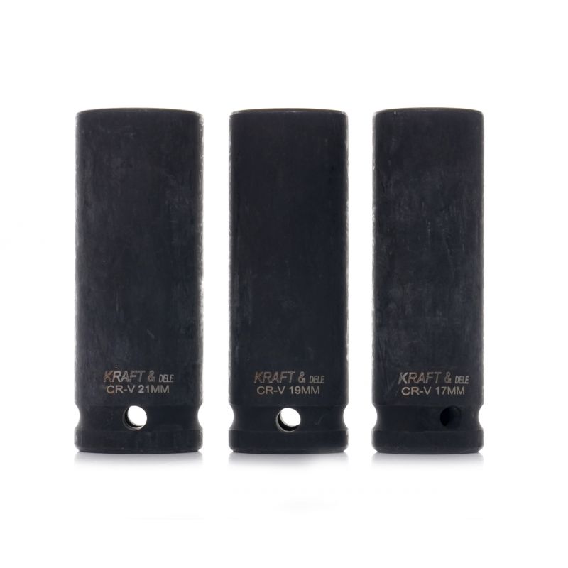 Nasadki udarowe 3el. 1/2" L:78 KD11750