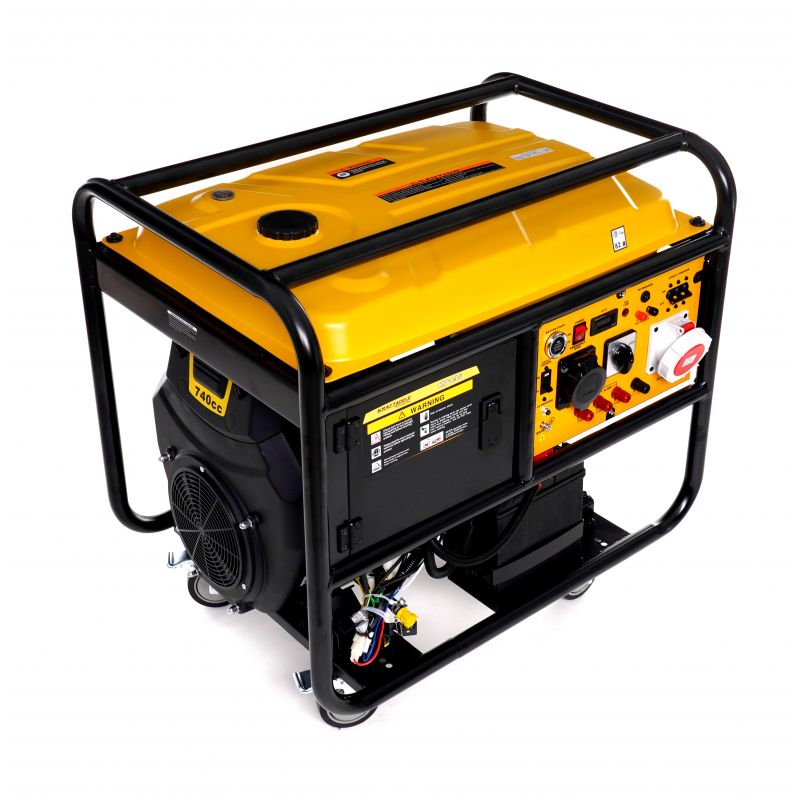 Trojfázový generátor s výkonom 13 / 15 kW, model KD196