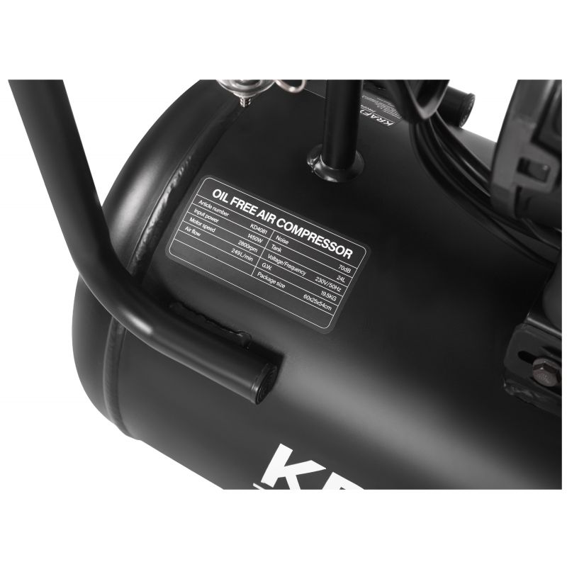 Kompresor bezolejowy 24L 1450W KD4081