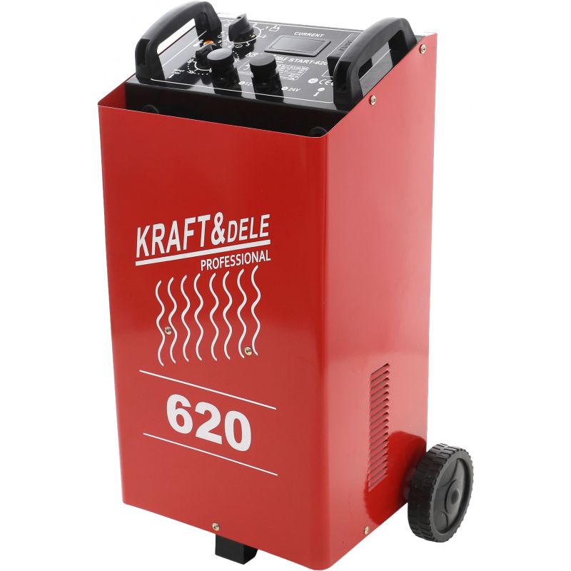 Prostownik z rozruchem LCD 250A 12/24V KD1915