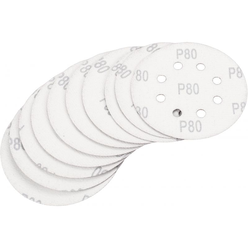 Papier ścierny 50szt. krążek 125mm P80 na rzep KD11809