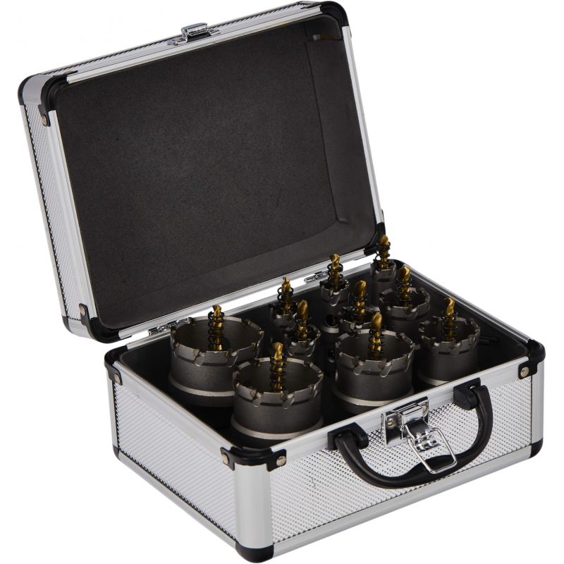 Otwornice / wiertła widiowe do metalu 10szt. KD10061