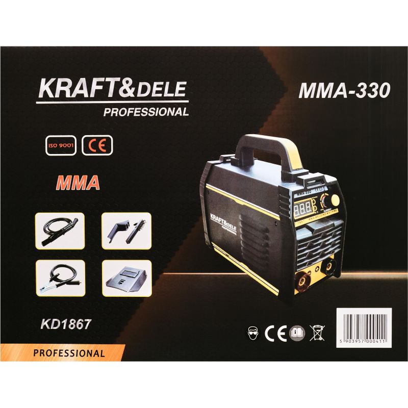 Spawarka inwertorowa MMA IGBT LCD 330A KD1867