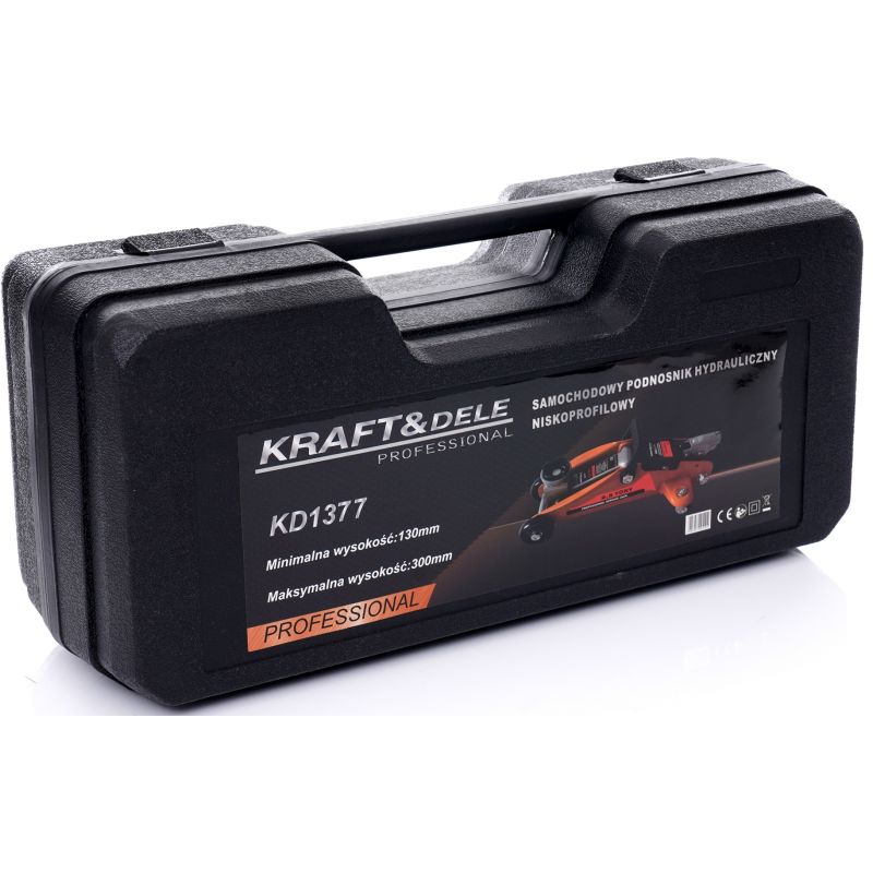Podnośnik niskoprofilowy 2T 130-300mm KD1377