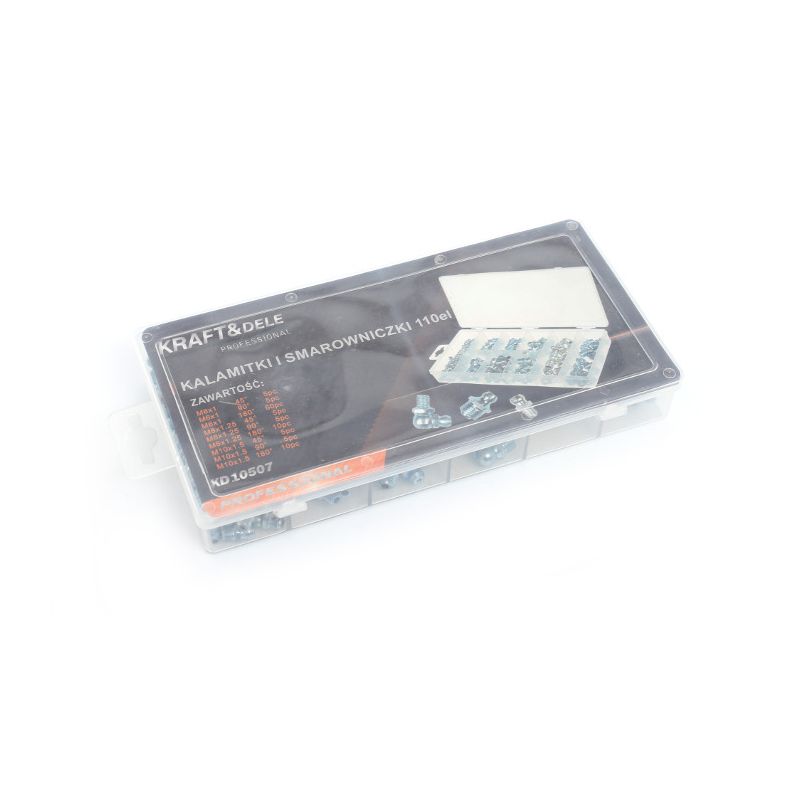 Kalamitki i smarowniczki 110 el. KD10507