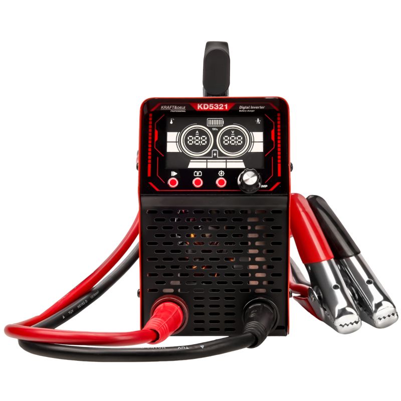 Prostownik z rozruchem 12/24V 50-800Ah 80A rozruch 600A KD5321