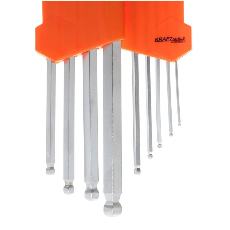 Zestaw 9 imbusów kulkowych KD10296