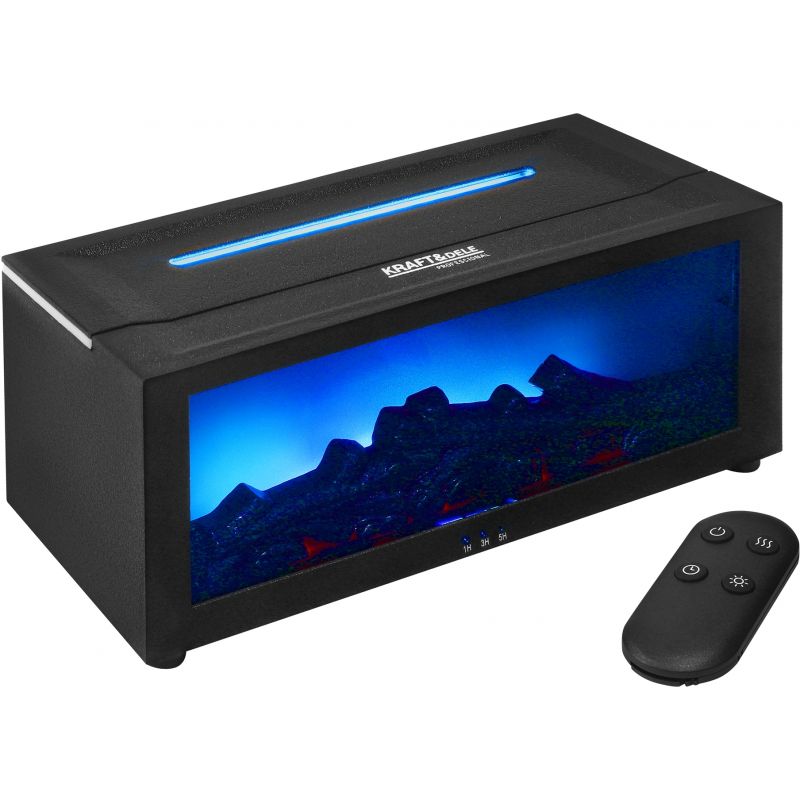Nawilżacz powietrza jonizator z efektem kominka LED KD4355