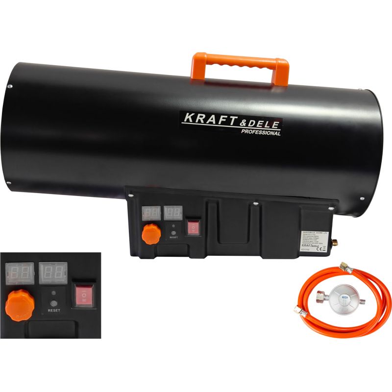 Nagrzewnica gazowa 60kW Termostat KD11702