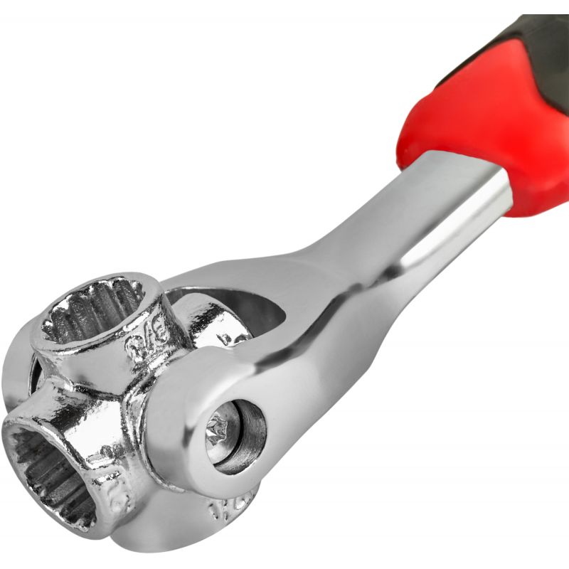 Klucz uniwersalny obrotowy różne nasadki KD10441