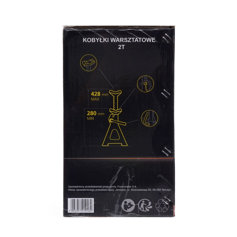 Kobyłki samochodowe 2T 280-428 mm KD3182