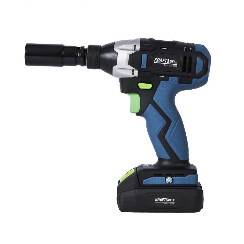 Klucz udarowy akumulatorowy 21V - zestaw z nasadkami KD3407