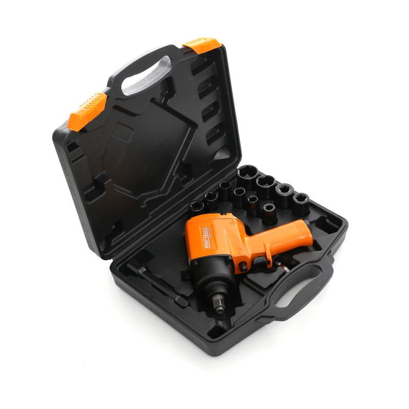 Klucz udarowy pneumatyczny 1050Nm KD1425 + nasadki